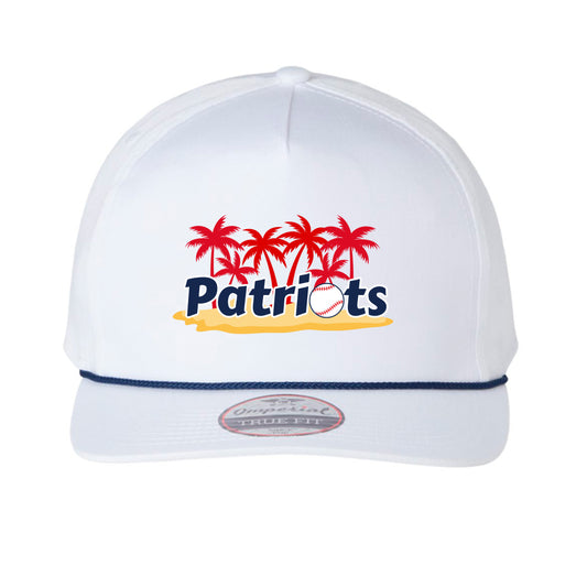 White/ Navy - FRONT