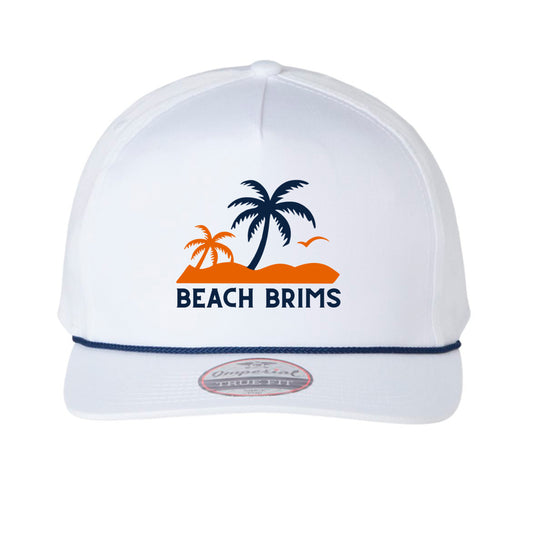 White/ Navy - FRONT