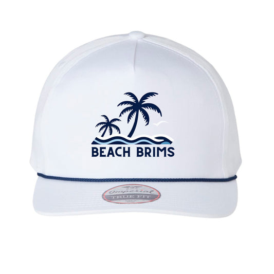 White/ Navy - FRONT