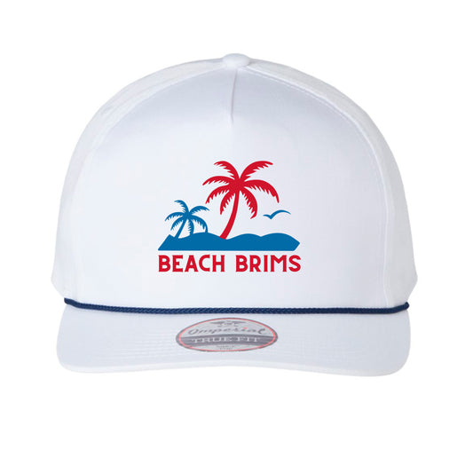 White/ Navy - FRONT