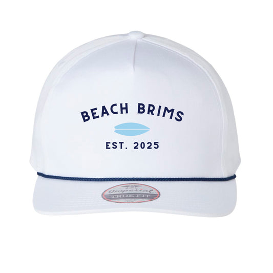 White/ Navy - FRONT